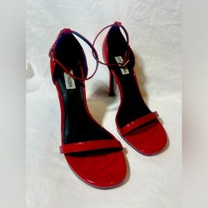 Steve Madden red high heels size 10